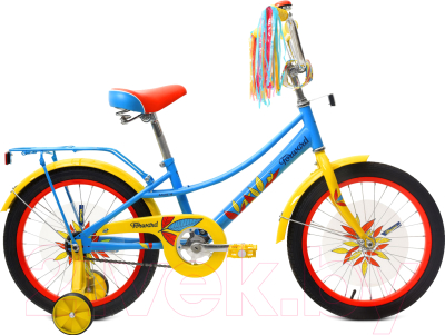 Детский велосипед Forward Azure 2018 / RBKW8LNH1011 (18, голубой)