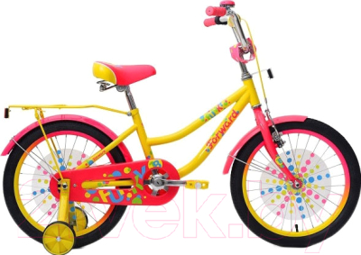 Детский велосипед Forward Funky 2017 / RBKW8LNH1012 (18, желтый)