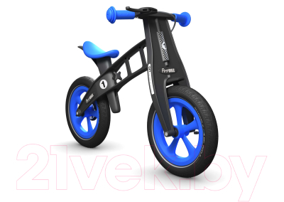 Беговел FirstBIKE Limited Edition с тормозом (синий)