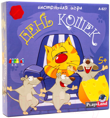 

Настольная игра Play Land, День кошек / A-827