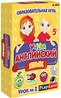 

Дополнение к настольной игре Play Land, Учим Английский язык: Урок №2 / R-802