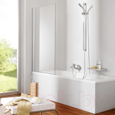 Стеклянная шторка для ванны Huppe 501 Design Pure 512401-087-321 (матовое стекло)