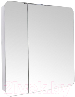 Шкаф с зеркалом для ванной Аква Родос Рома 70 / АР0001726