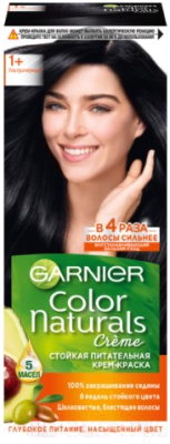 

Крем-краска для волос Garnier, Черный, Color Naturals Creme 1+