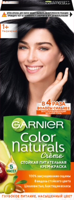 Крем-краска для волос Garnier Color Naturals Creme 1+ (ультрачерный)