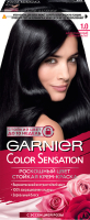 Крем-краска для волос Garnier Color Sensation 1.0 (драгоценный черный агат) - 