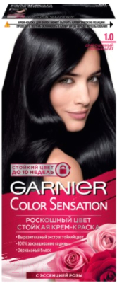 

Крем-краска для волос Garnier, Черный, Color Sensation 1.0