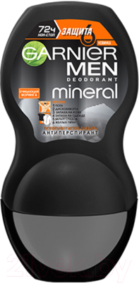

Антиперспирант шариковый Garnier, Mineral Men защита 6