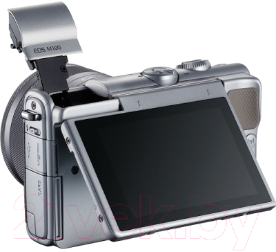 Беззеркальный фотоаппарат Canon M100 Kit 15-45mm (серый)