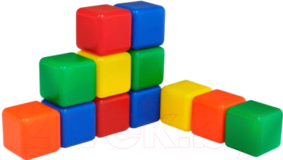 Изображение товара Развивающая игрушка Крошка Я Набор цветных кубиков / 1200601