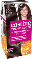 Крем-краска для волос L'Oreal Paris Casting Creme Gloss 300 (двойной эспрессо) - 