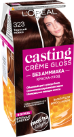 Крем-краска для волос L'Oreal Paris Casting Creme Gloss 323 (терпкий мокко) - 