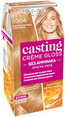 

Крем-краска для волос L'Oreal Paris, Блонд, Casting Creme Gloss 8304