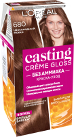 Крем-краска для волос L'Oreal Paris Casting Creme Gloss 680 (шоколадный мокко) - 