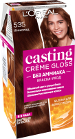 Крем-краска для волос L'Oreal Paris Casting Creme Gloss 535 (шоколад) - 