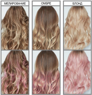 Оттеночный бальзам для волос L'Oreal Paris Colorista (розовый)