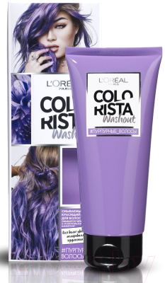 Оттеночный бальзам для волос L'Oreal Paris Colorista (пурпурный)