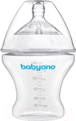 Бутылочка для кормления BabyOno Антиколиковая / 1450 (180мл)