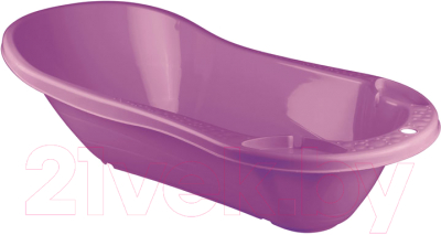 Ванночка детская Пластишка С клапаном для слива воды 431301303 (сиреневый)