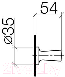 Крючок для ванной Villeroy & Boch LaFleur 83 251 955-47 (шампань)