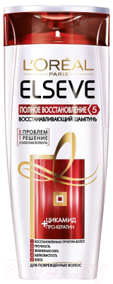

Шампунь для волос L'Oreal Paris, Elseve Полное восстановление 5 восстанавливающий