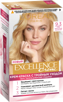 Крем-краска для волос L'Oreal Paris Color Excellence 9.3 (очень светло-русый золотистый) - 