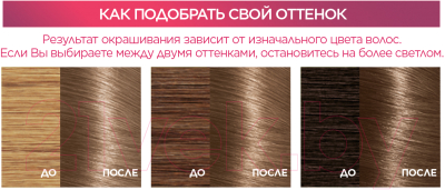 Крем-краска для волос L'Oreal Paris Color Excellence 7.1 (русый пепельный)