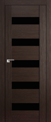 Дверь межкомнатная ProfilDoors 29X 80x200 (венге мелинга/триплекс черный)
