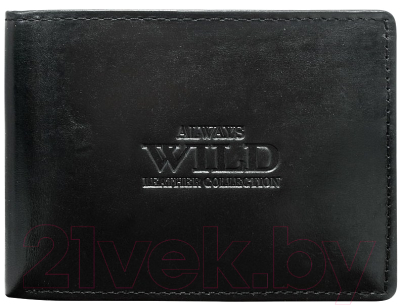 Портмоне Cedar Always Wild N951-MVT (черный)