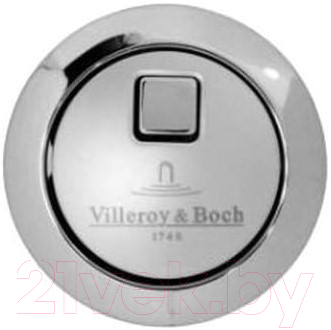 

Кнопка смыва Villeroy & Boch, Хром, Type 280-360/380 9218-09-61