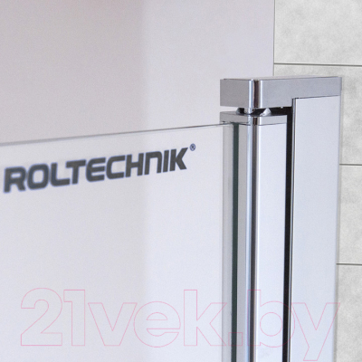 Душевая дверь Roltechnik Lega Lift Line LZCN2/80 (хром/прозрачное стекло)