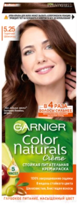 Крем-краска для волос Garnier Color Naturals Creme 5.25 (горячий шоколад)