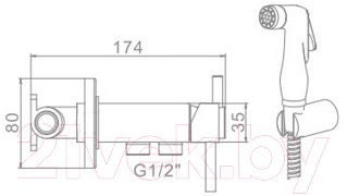 Смеситель Ledeme L5398-1