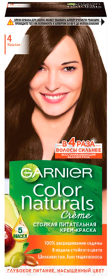 Крем-краска для волос Garnier Color Naturals Creme 4 (каштан)