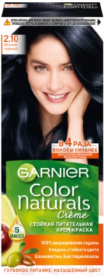 

Крем-краска для волос Garnier, Черный, Color Naturals Creme 2.10