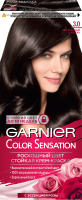 Крем-краска для волос Garnier Color Sensation Роскошный цвет 3.0 (каштан) - 