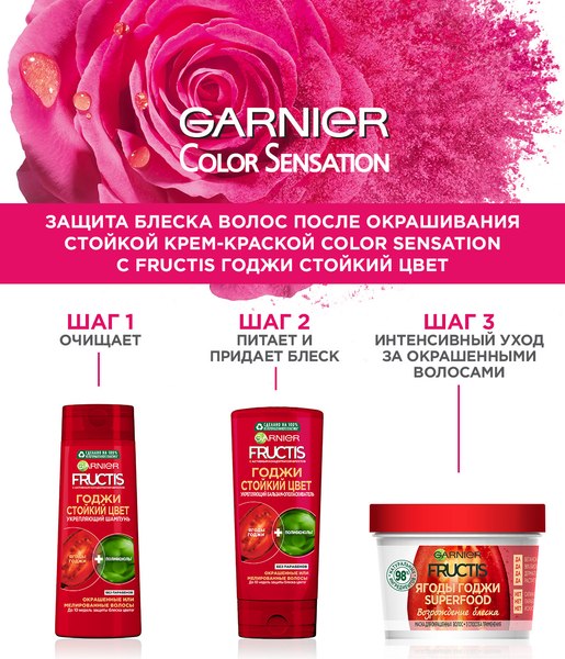 Крем-краска для волос Garnier Color Sensation Роскошный цвет 2.0 (черный бриллиант)
