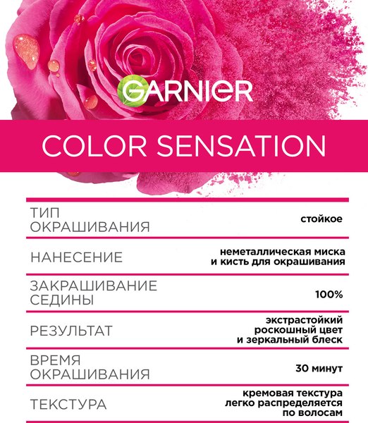 Крем-краска для волос Garnier Color Sensation 910 (пепельно-серебристый блонд)