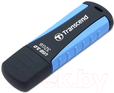 Usb flash накопитель Transcend JetFlash 810 32GB Black-Blue (TS32GJF810)