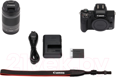 Беззеркальный фотоаппарат Canon EOS M50 Kit F-M 18-150mm IS STM (2680C042)