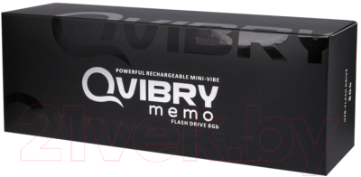 Вибромассажер Qvibry QM1 (черный)