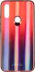 Чехол-накладка Case Aurora для Redmi 7 (красный/синий) - 