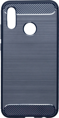 Чехол-накладка Case Brushed Line для P Smart 2019 (синий)