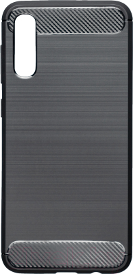 Чехол-накладка Case Brushed Line для Galaxy A50 (черный, матовый)