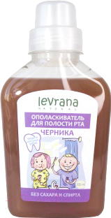 Ополаскиватель для полости рта Levrana Черника (300мл)