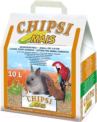 Опилки для птиц и грызунов Chipsi Mais (10л)