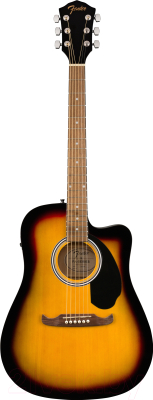 Электроакустическая гитара Fender FA-125CE Dreadnought SB WN