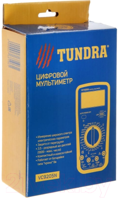 Мультиметр цифровой Tundra VC9205N (2768106)