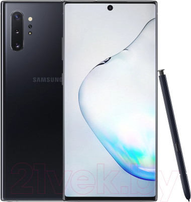 Смартфон Samsung Galaxy Note 10+ / SM-N975FZKDSER (черный)