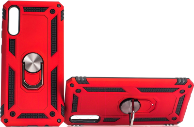 Чехол-накладка Case Defender для Galaxy A50 (красный, матовый)